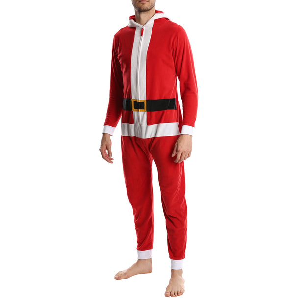 SLEEPHERO Adult Onesie for Men Adult Christmas Onesies Novelty Holiday Onesie Christmas Pajamas