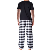 SLEEPHERO Men's Pajama Set Pajamas for Men 2 Piece Short Sleeve Mens Sleepwear Set with Henley Top and Pants