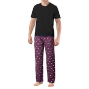 SLEEPHERO Mens Pajama Set 2 Piece PJ with Crew Neck Tee and Pants