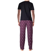 SLEEPHERO Mens Pajama Set 2 Piece PJ with Crew Neck Tee and Pants