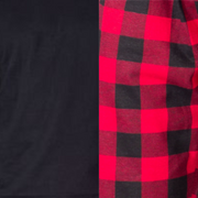 SLEEPHERO Men’s Pajama Set 2 Piece PJ with Henley Long Sleeve Tee and Flannel Pants