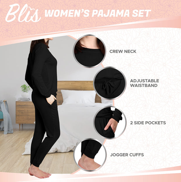 Women's Jogger and Long Sleeve Loungewear Set