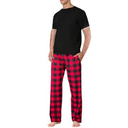 SLEEPHERO Mens Pajama Set 2 Piece PJ with Crew Neck Tee and Pants