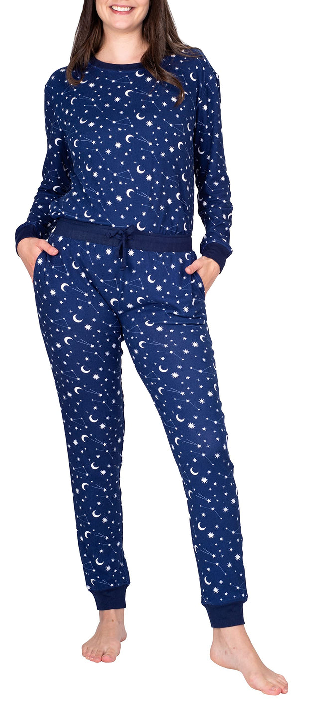 Women's Jogger and Long Sleeve Loungewear Set