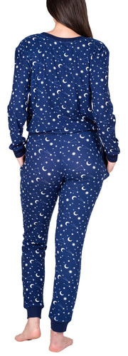 Women's Jogger and Long Sleeve Loungewear Set