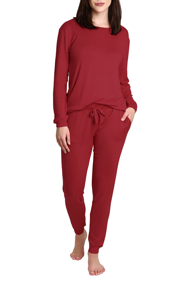 Women's Jogger and Long Sleeve Loungewear Set