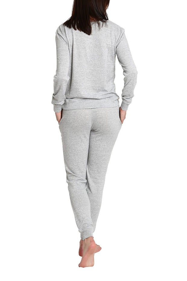 Women's Jogger and Long Sleeve Loungewear Set