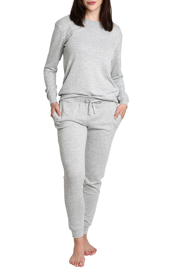 Women's Jogger and Long Sleeve Loungewear Set