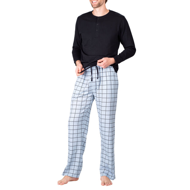 SLEEPHERO Mens Pajama Pants Fleece Pajama Pants For Men