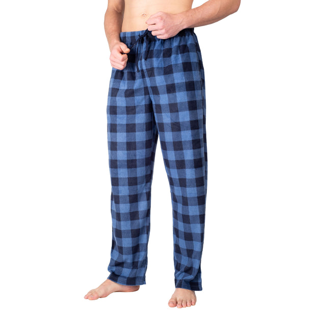 SLEEPHERO - Adult Men's Fleece Fuzzy Drawstring PJ Lounge Pajama Pant