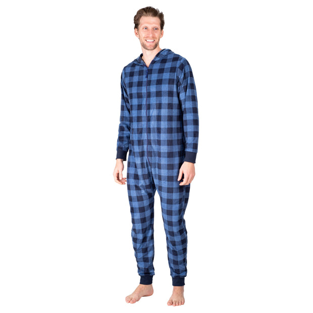 SLEEPHERO Mens Pajama Pants Fleece Pajama Pants For Men Comfortable Soft  Christmas Pajamas Plaid Pajama Bottoms Classic Buffalo Check Small