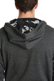 LOUNGEHERO - Men's Zip Up Sweatshirt